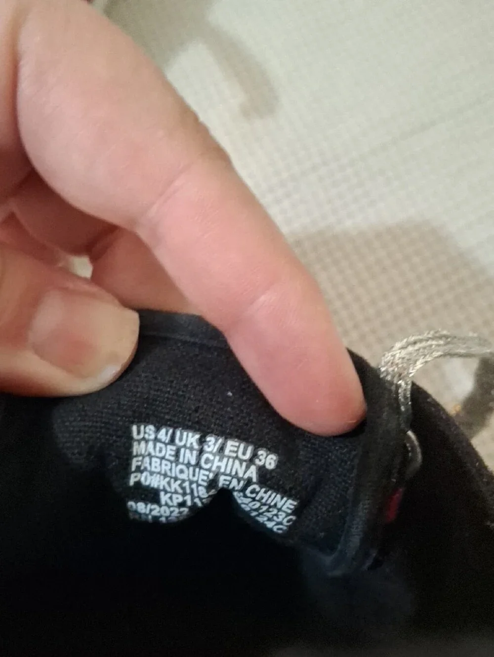 fabkids Black Unicorn Print Sneakers with Silver Laces